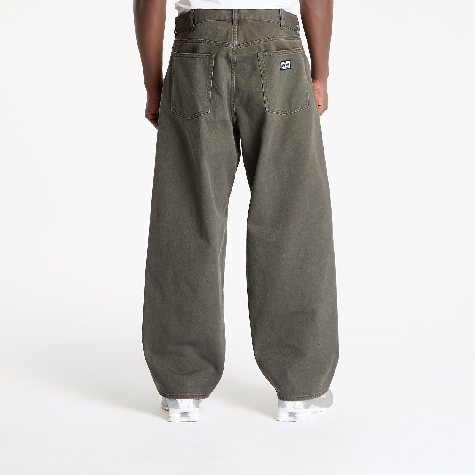 Hosen für Männer OBEY Bigwig Baggy Denim Jeans Rosin Faded Wash