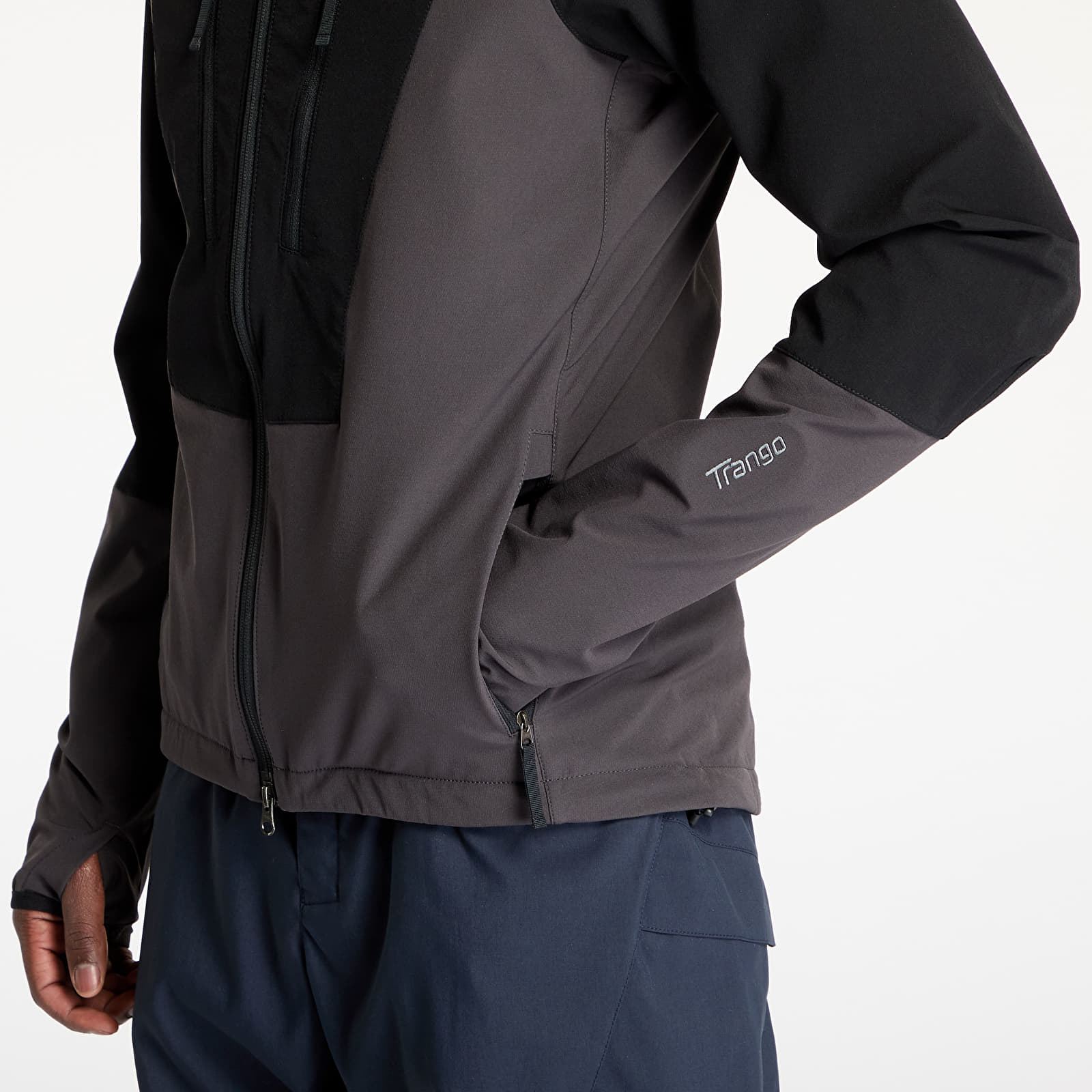 Pánské bundy Tilak Hooded Trango 21 Jacket Carbon/ Black
