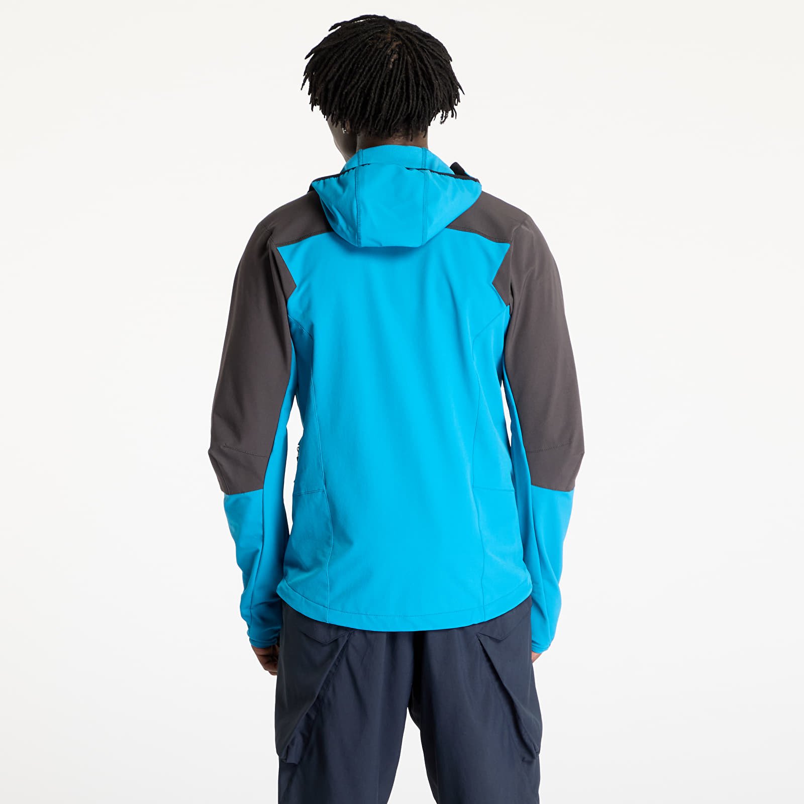 Pánské bundy Tilak Hooded Trango 21 Jacket Turkish Tile/ Carbon