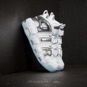 Women s shoes Nike W Air More Uptempo White Chrome Blue Tint Footshop