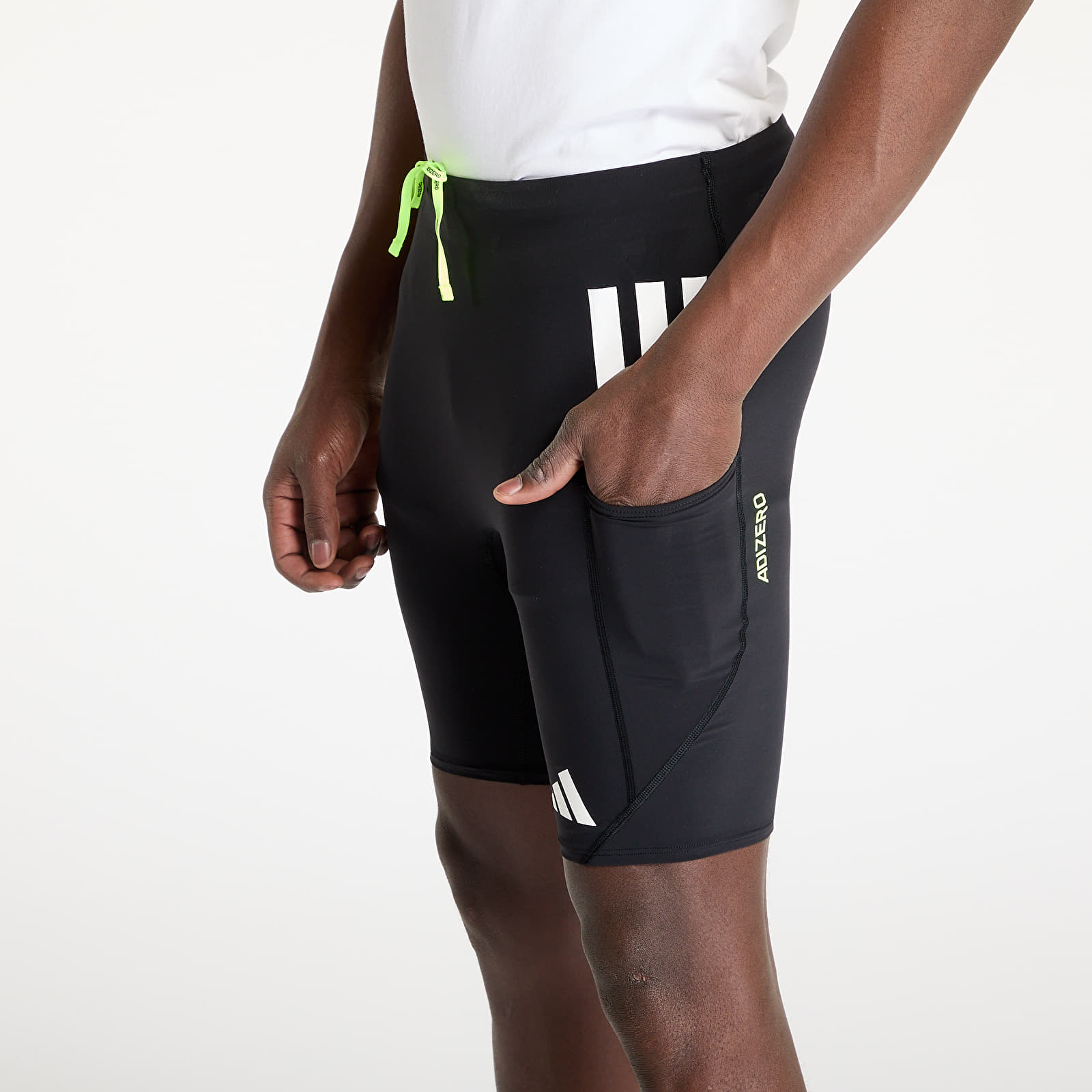 Pantaloncini adidas Adizero Running Pocket Tight Short Black