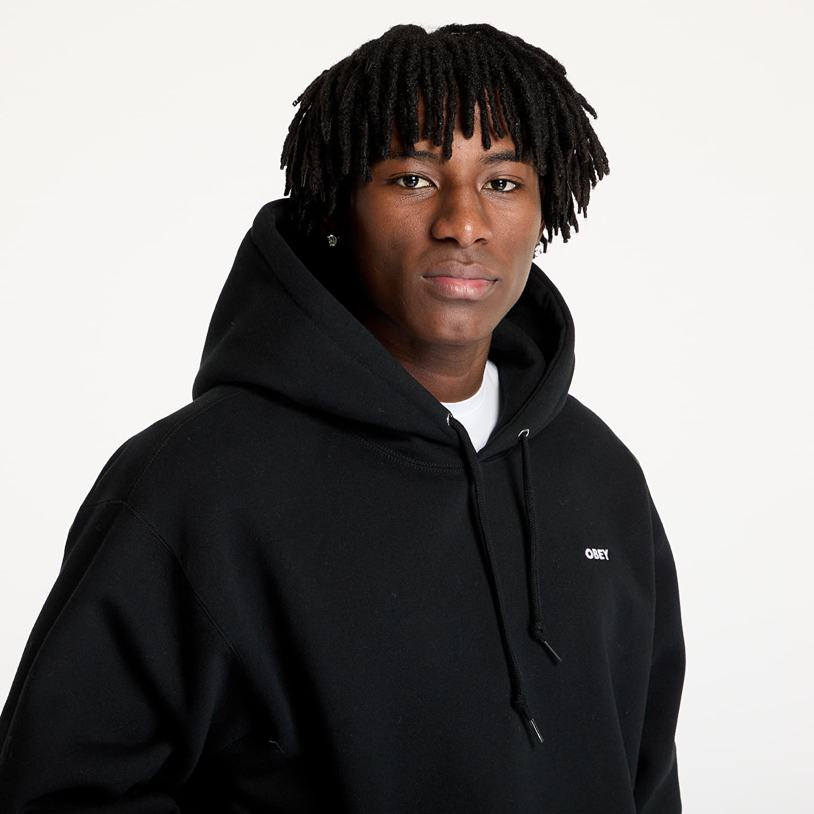 Men's hoodies OBEY Business Hoodie Black