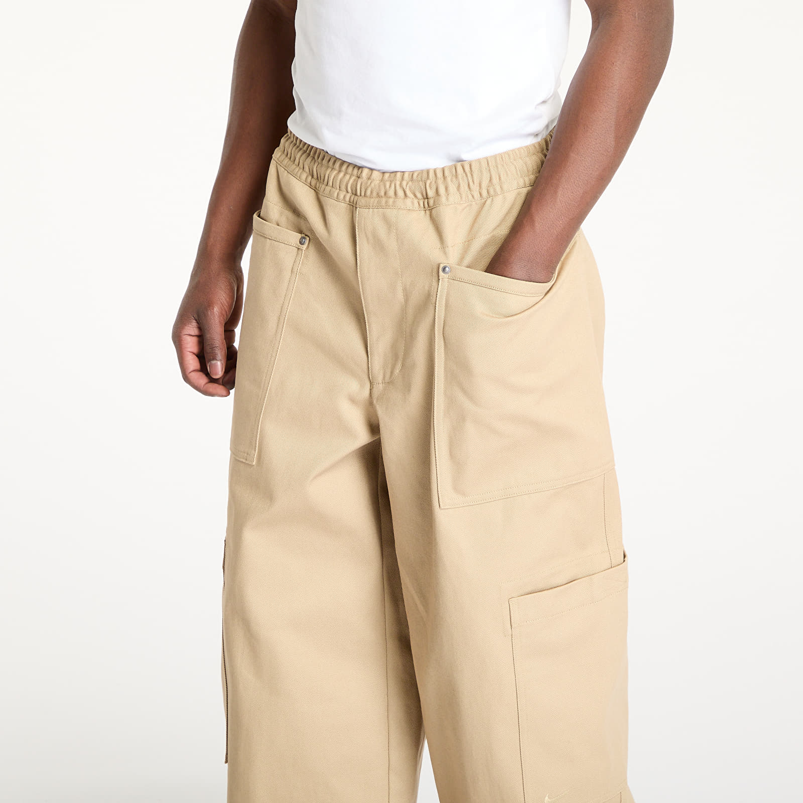 Nadrágok Nike Life Men's Utility Pants Parachute Beige/ Parachute Beige