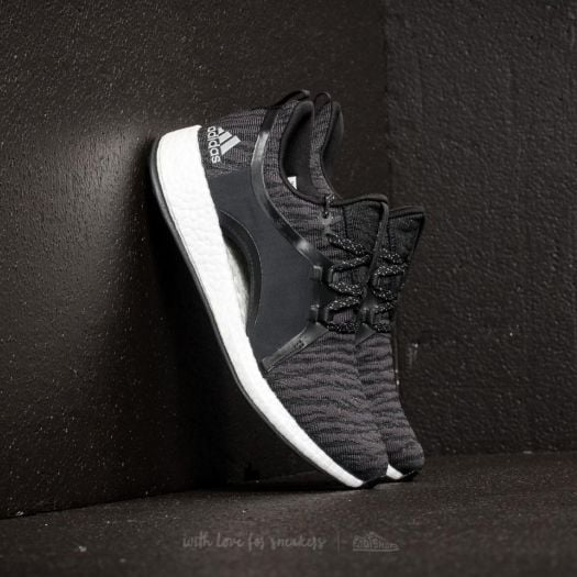 Frauen adidas Pureboost X Black Carbon Silver Metallic Footshop