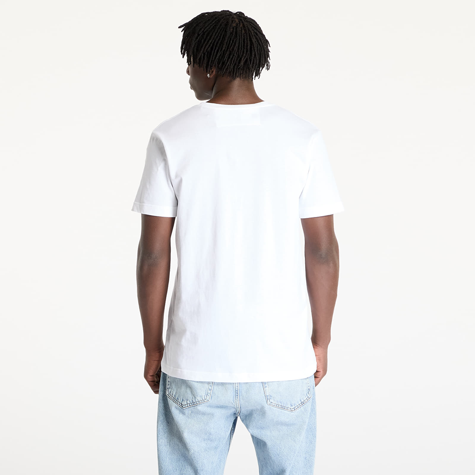 Camisetas de hombre Calvin Klein Jeans Brush Stroke Graphic Tee White