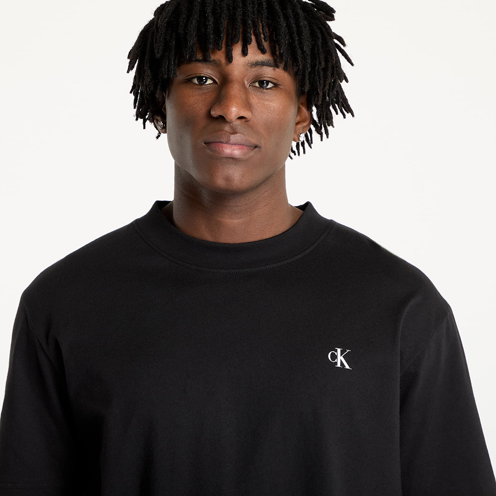 Pánská trička Calvin Klein Jeans Painted Calvin Klein Tee Black