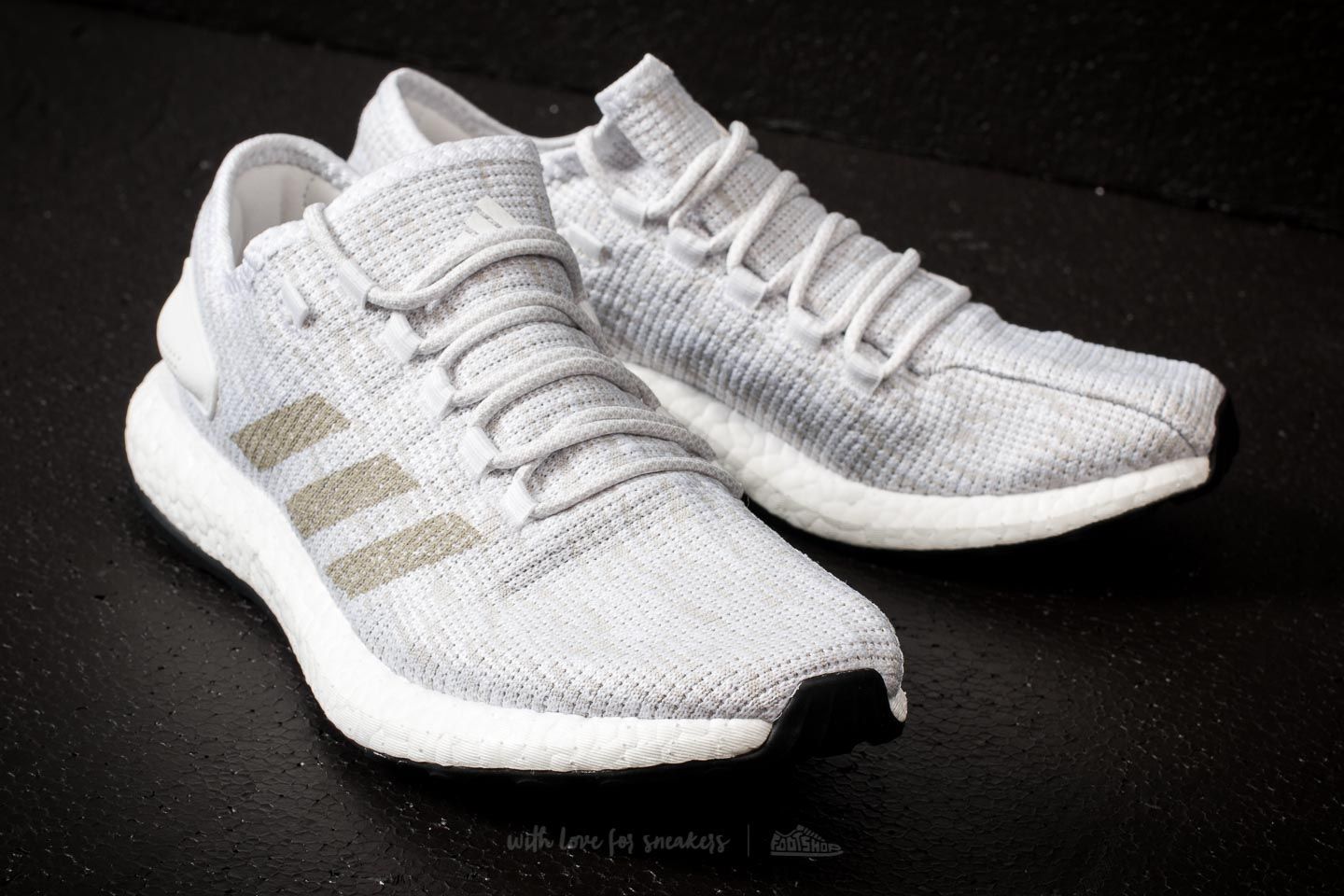 pure boost white grey
