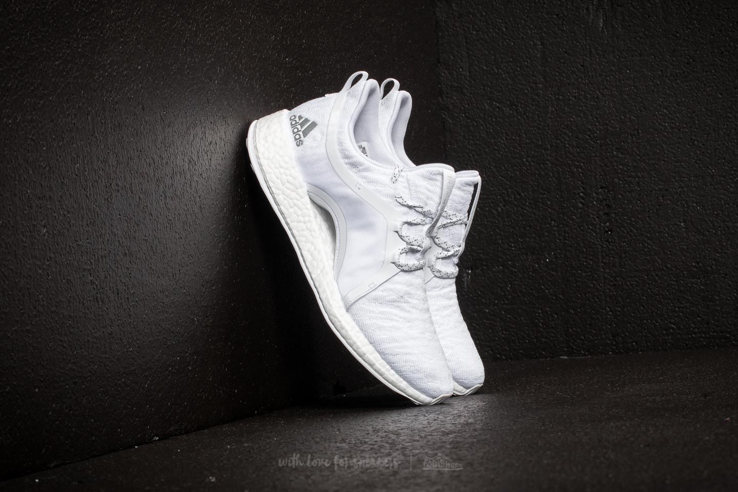 Men s shoes adidas PureBOOST X White White White Footshop