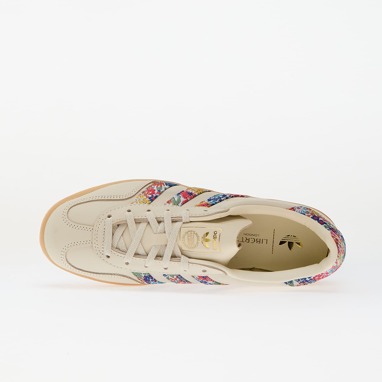 Дамски кецове и обувки adidas Gazelle Indoor W Off White/ Gold Metallic/ Gum