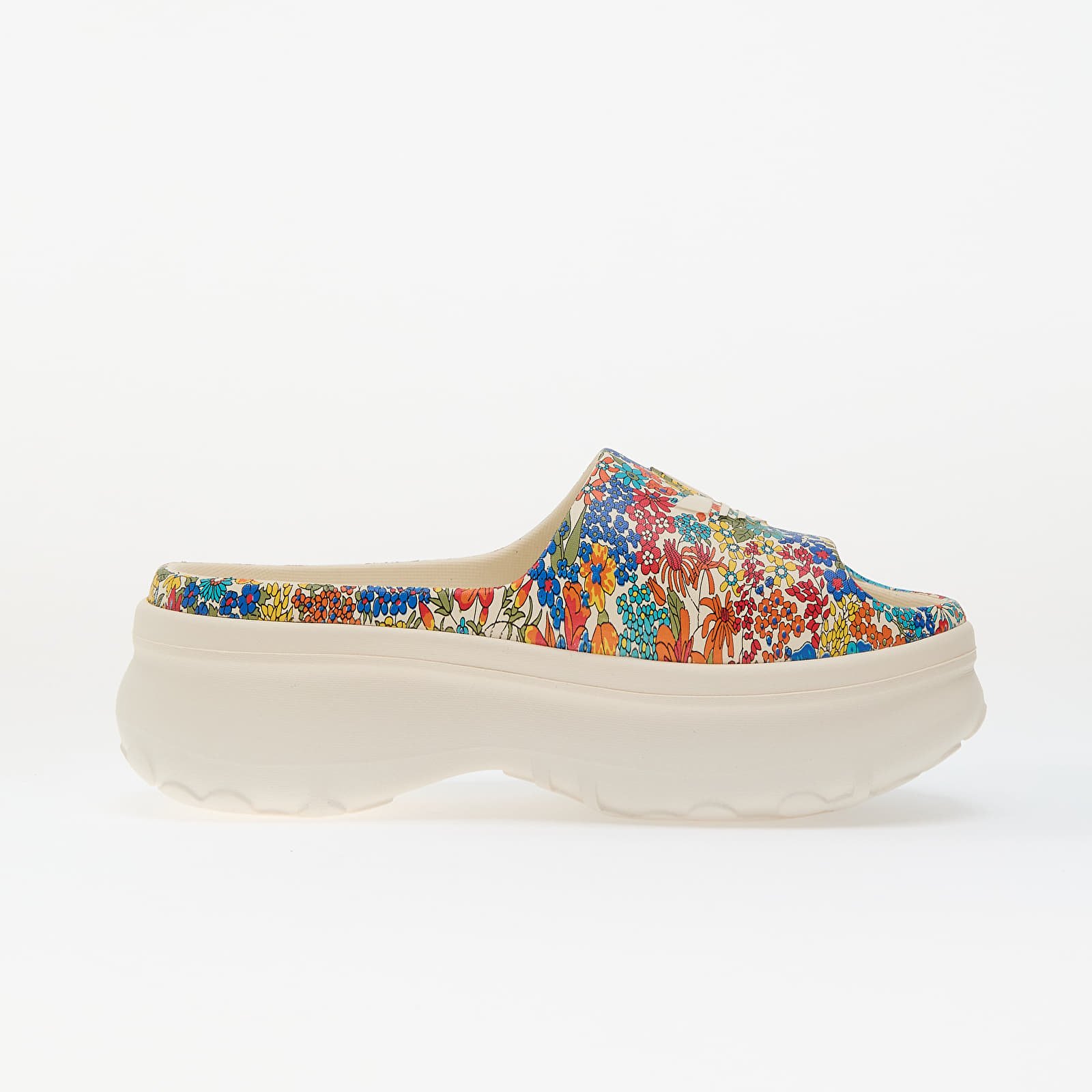 Moteriška avalynė adidas x Liberty London Adifom Stan Slide W Off White/ Off White/ Off White