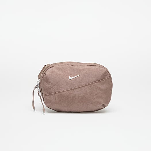 Waistbag Nike Aura Crossbody Bag (2L) Mink Brown/ Mink Brown/ Matte Silver