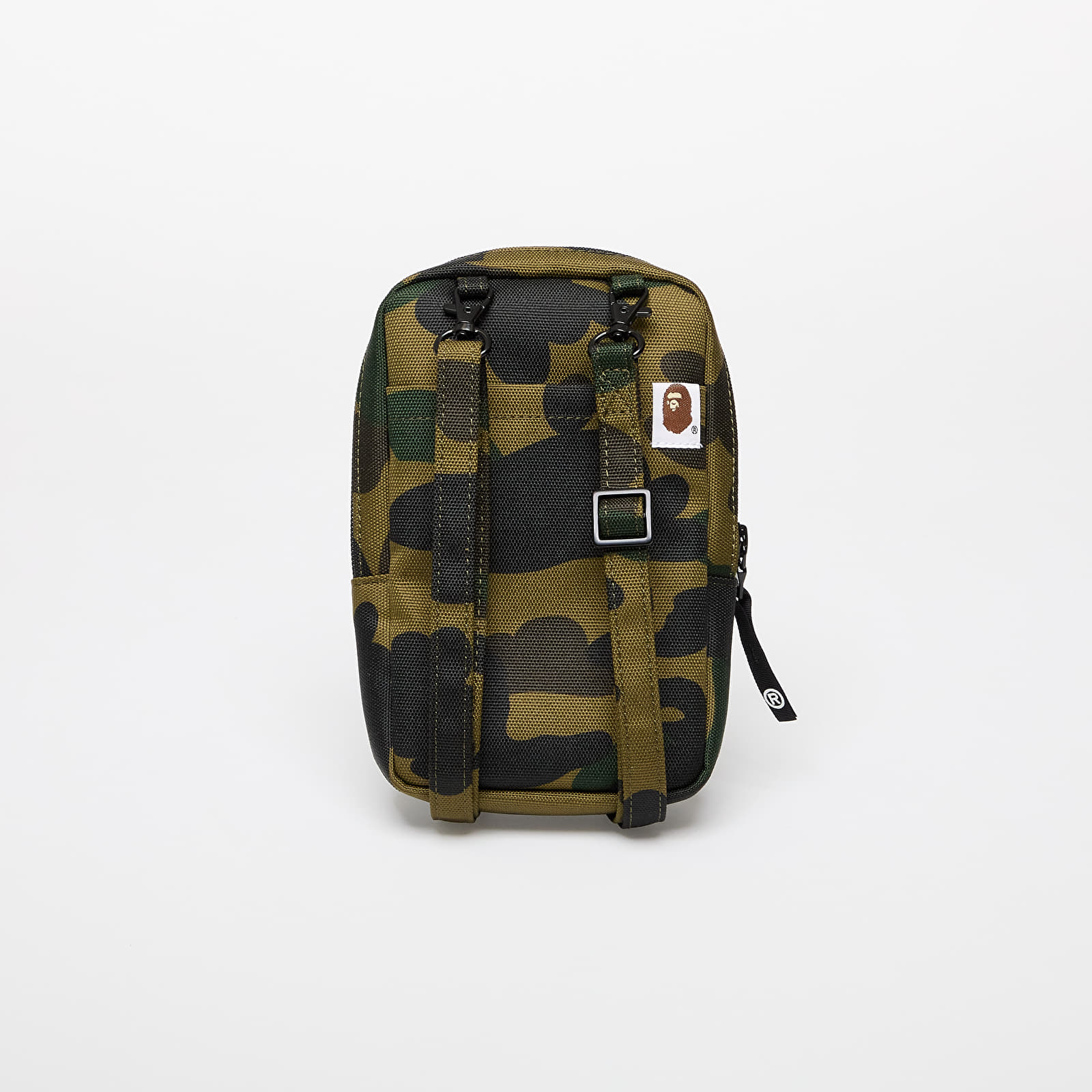 Tašky přes rameno A BATHING APE 1St Camo Cordura Phone Shoulder Bag Green
