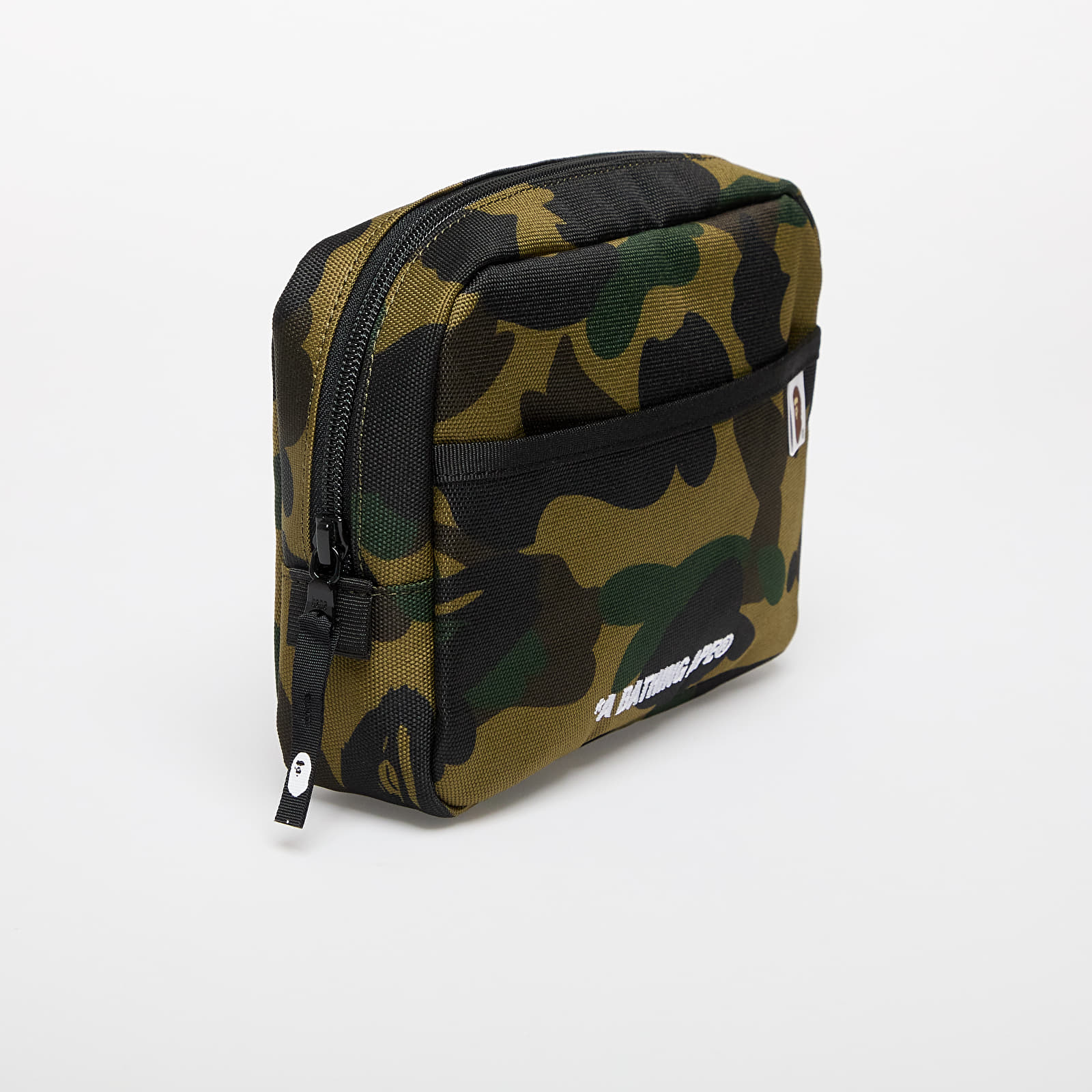 Pouzdra A BATHING APE 1St Camo Cordura Multi Pouch Green