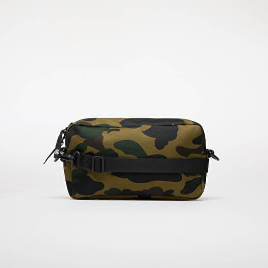 A BATHING APE 1St Camo Cordura Mini Shoulder Bag Green | Footshop