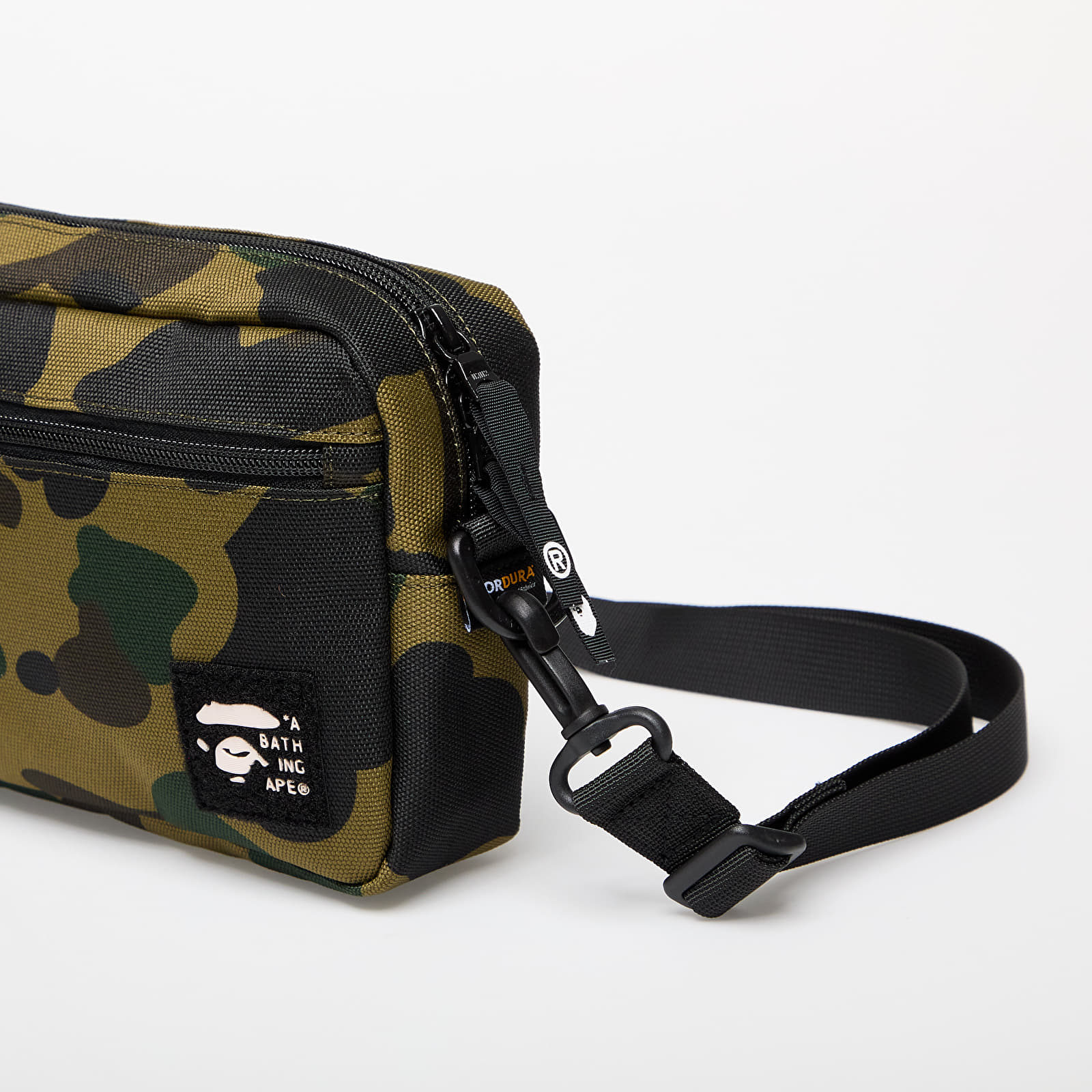 Crossbody bags A BATHING APE 1St Camo Cordura Mini Shoulder Bag Green