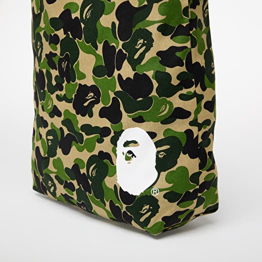 早い者勝ち A BATHING APE ABC CAMO JACQUARD PACKABLE TOTE BAG Crossbody bags A BATHING APE Abc Camo Tote Bag M Green