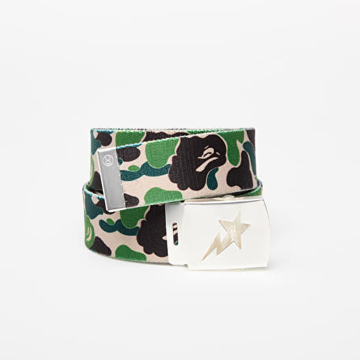 Riem A BATHING APE Abc Camo Gi Belt M Green