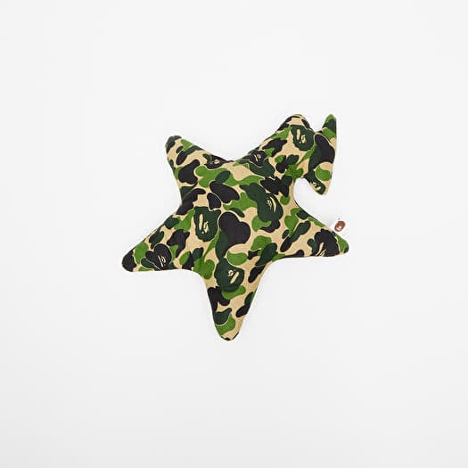 A BATHING APE Abc Camo Sta Cushion M Green