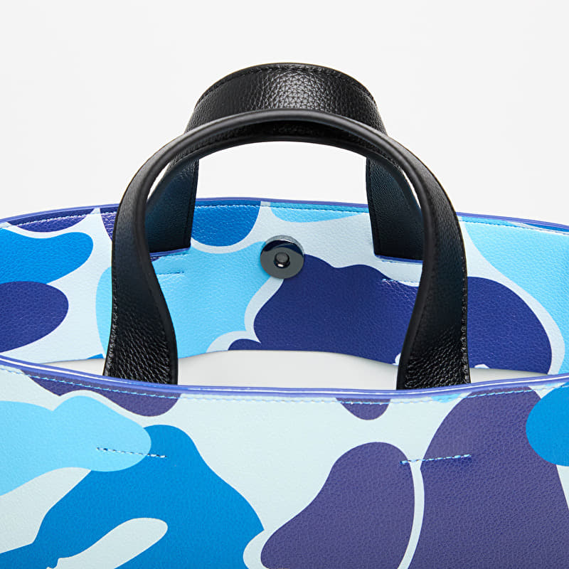 Crossbody bags A BATHING APE Abc Camo Pu Leather Bag S M Blue