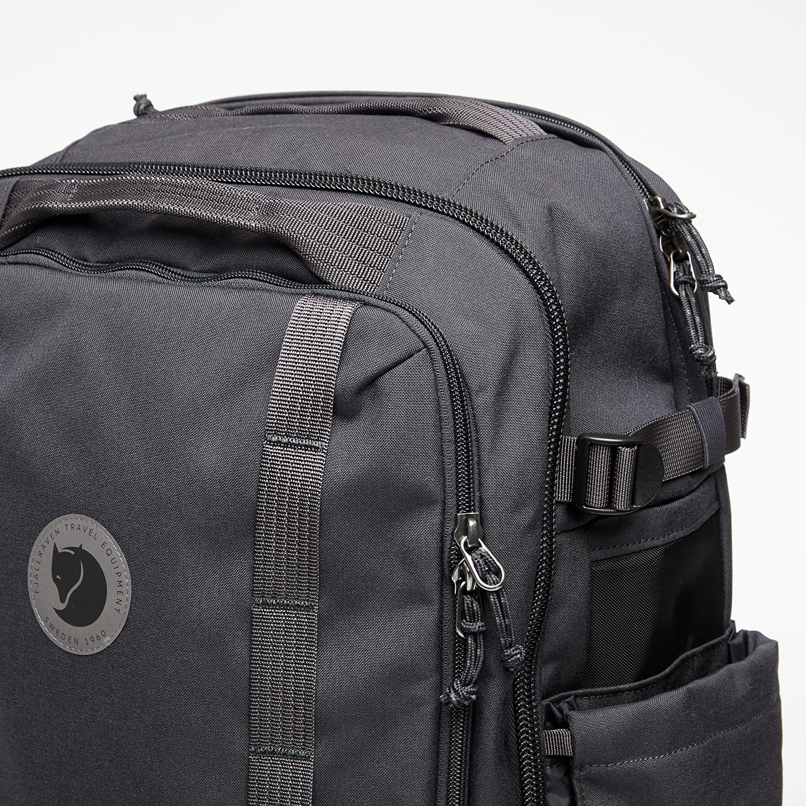 Fjällräven Färden Carry-On Pack Zaino Sportivo Unisex - Coal Black, 35x55x21 Cm, Leggero E Traspirante