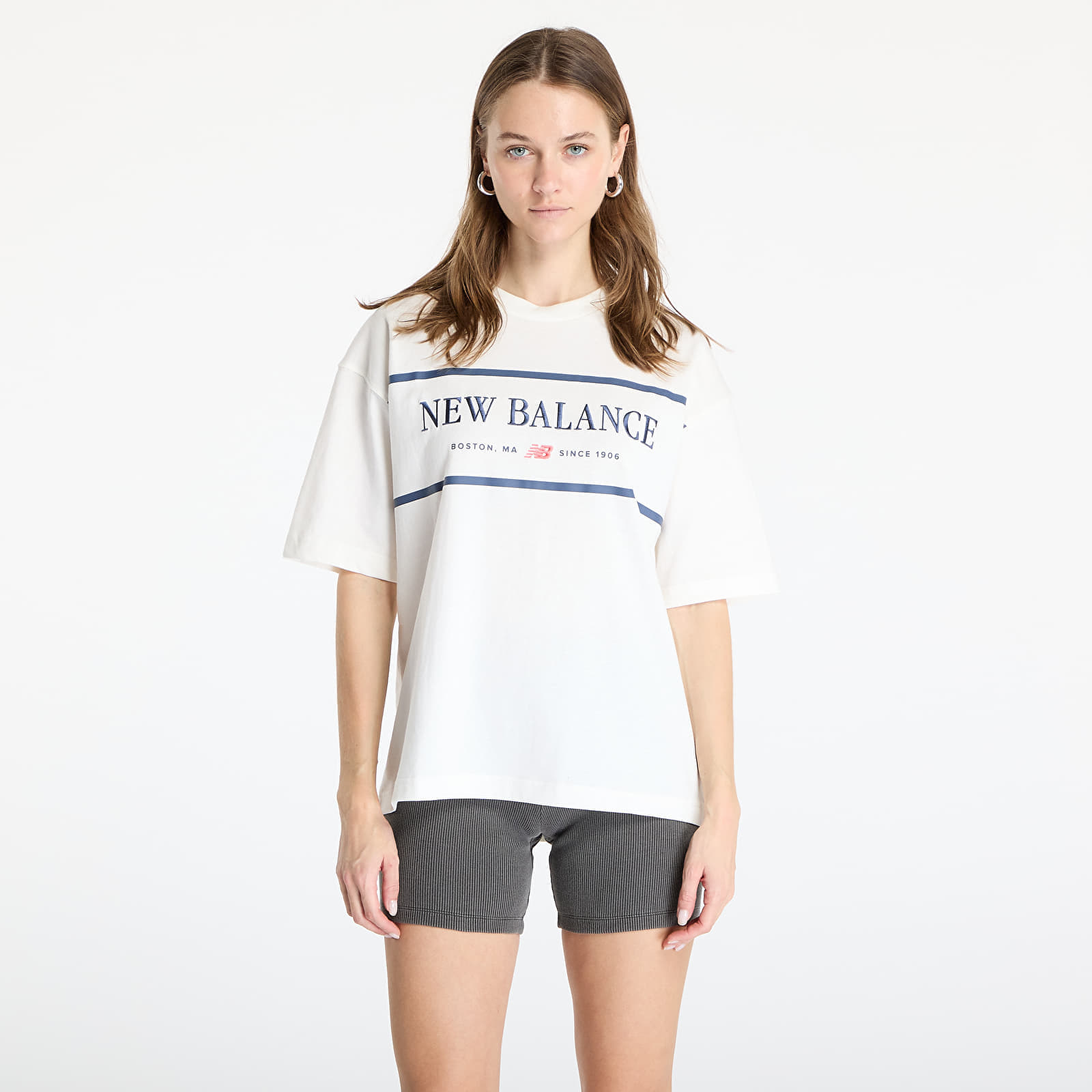 Koszulka New Balance Athletics Nautical T-Shirt Seasalt L