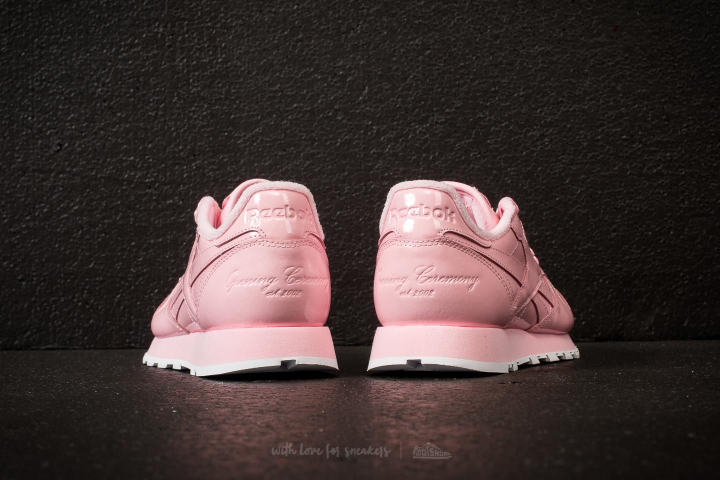 Дамски кецове и обувки Reebok x Opening Ceremony Classic Leather Pink Glow/ White