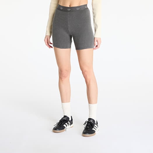 adidas Ribbed Booty Short Black