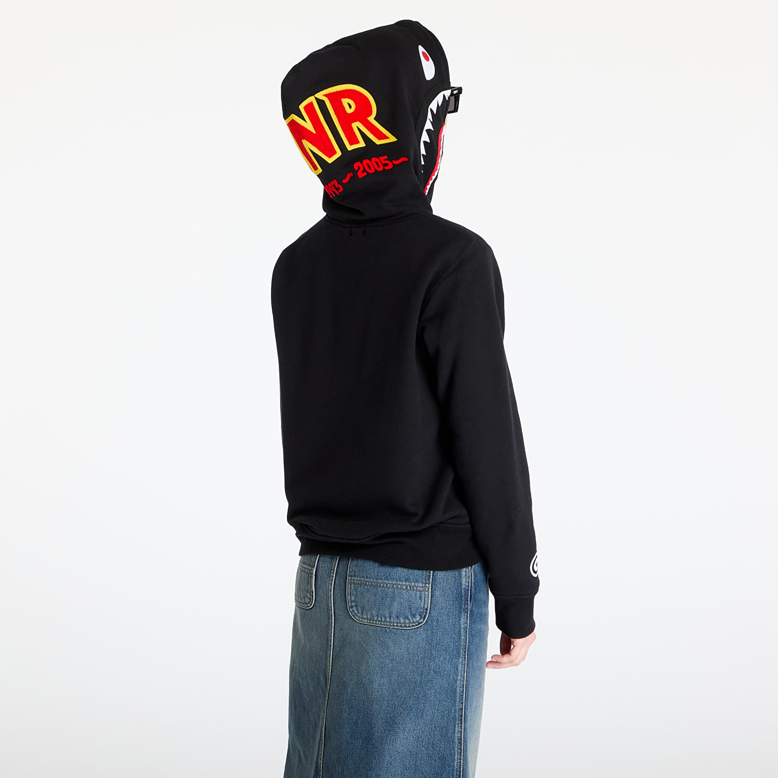 Hoodies and sweatshirts  A BATHING APE 2nd Shark Full Zip UNISEX Hoodie Black