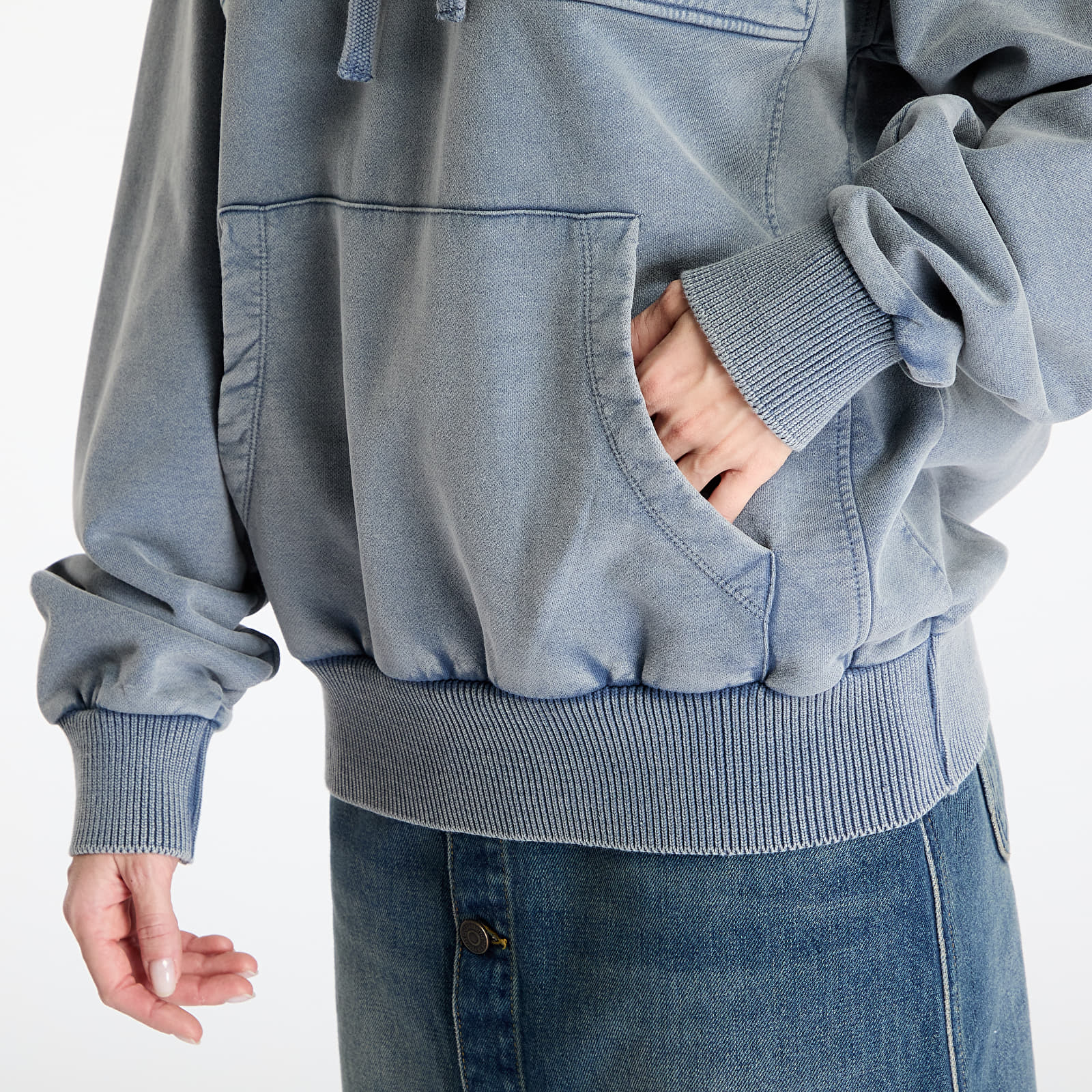 Men's hoodies Daily Paper Garment Wash Hoodie UNISEX Nacreous Clouds