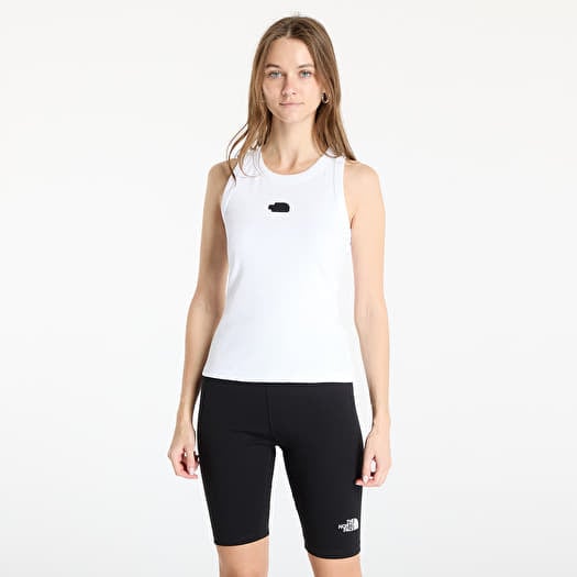 The North Face Slim Rib Tank TNF White