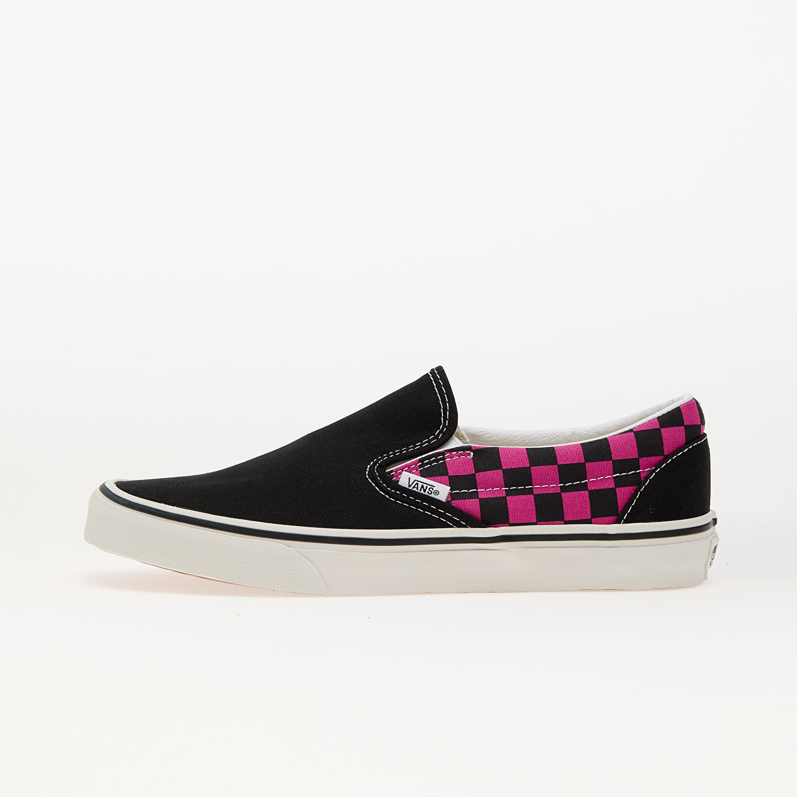 Levně Tenisky Vans Classic Slip-On Pop Check Raspberry Rose