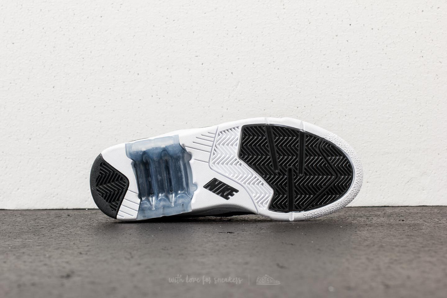 Men's shoes Nike Air Force 180 Black/ Black-White