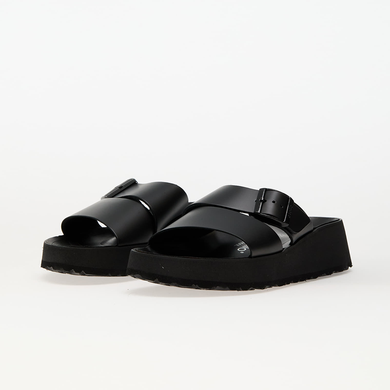 Dámské tenisky a boty Birkenstock Almina Natural Leather Black