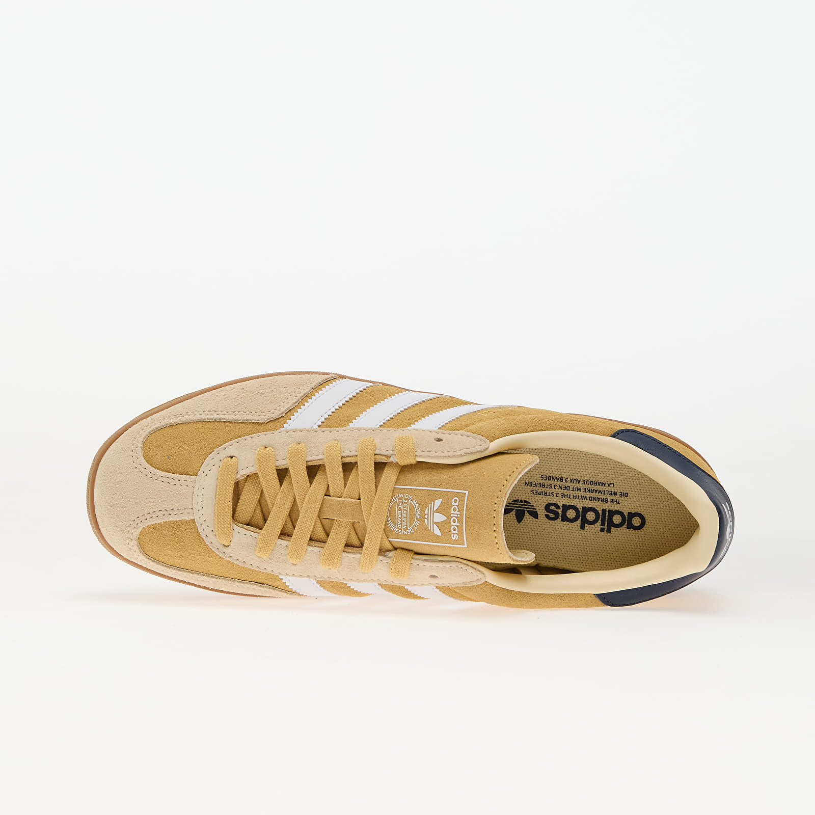 Vīriešu apavi adidas Gazelle Indoor Oatmeal/ Ftw White/ Shadow Navy