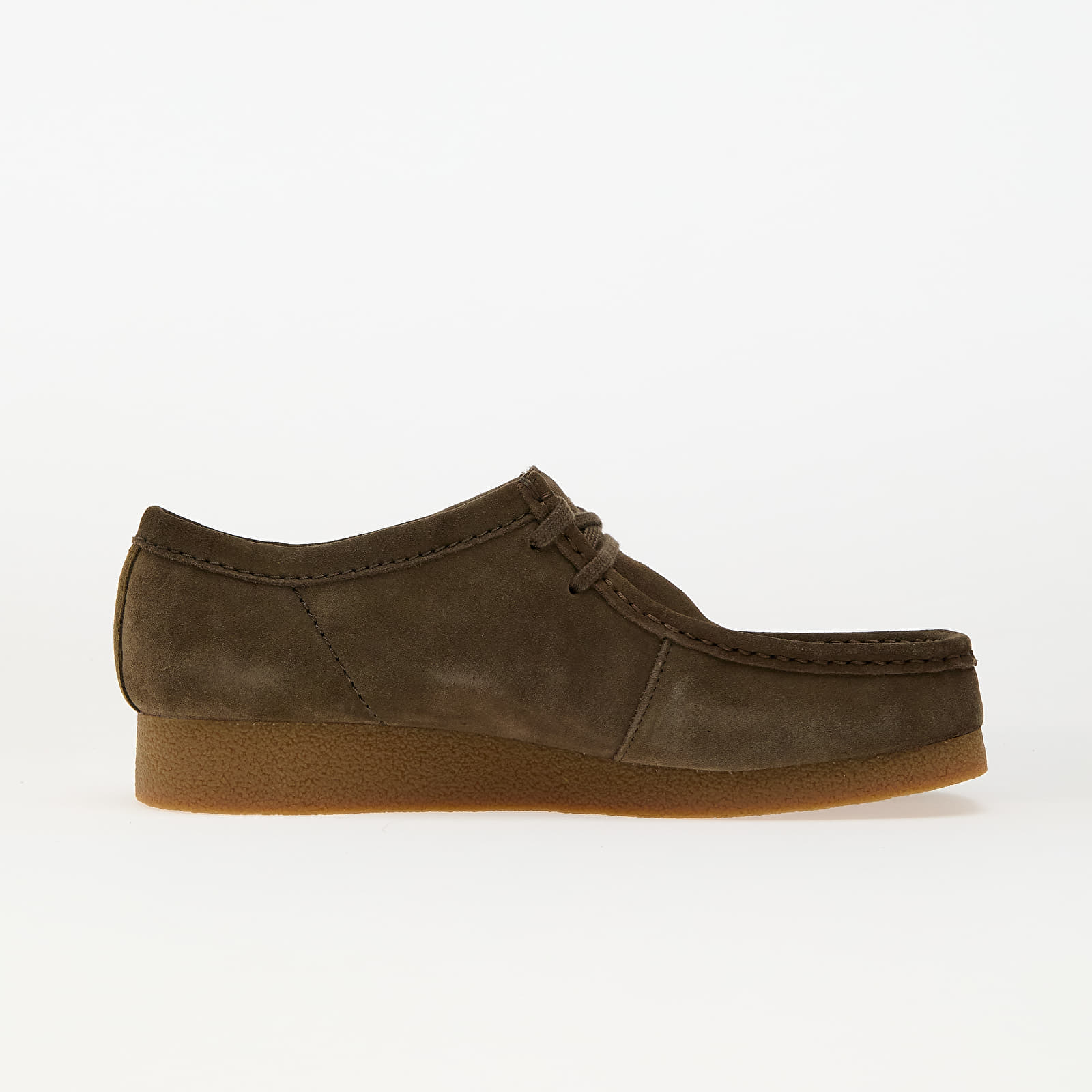 Men's shoes Clarks WallabeeEVO Dark Olive Sde