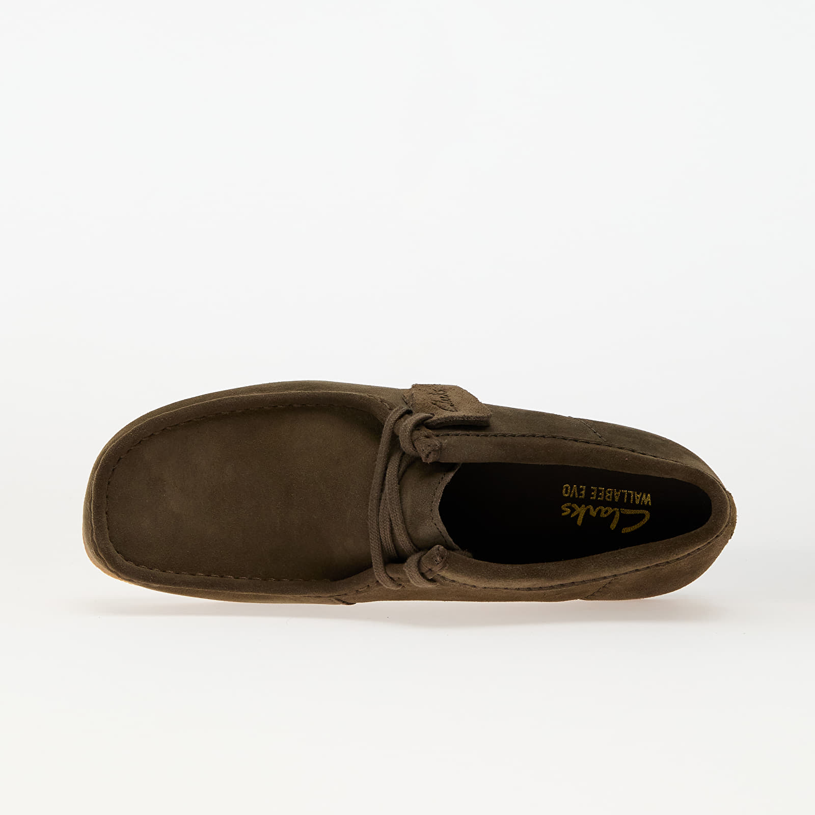 Men's shoes Clarks WallabeeEVO Dark Olive Sde
