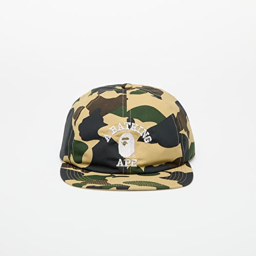 Cap A BATHING APE Gore-Tex Wind Stopper 1St Camo Panel Cap Yellow