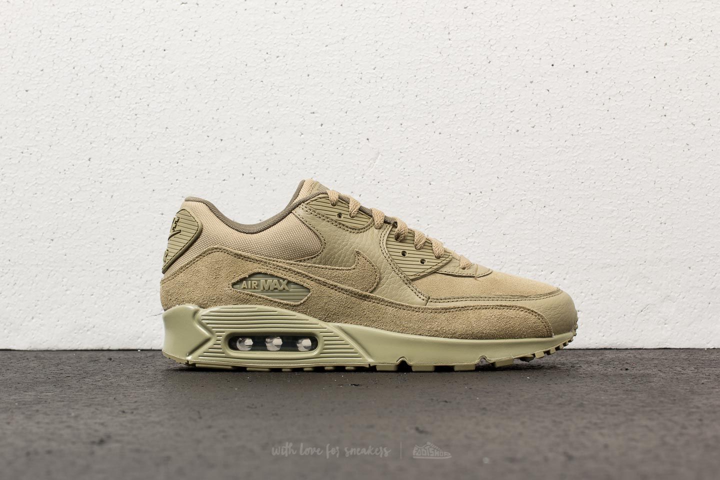 Men s shoes Nike Air Max 90 Premium Neutral Olive Neutral Olive