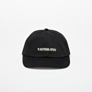 A BATHING APE Logo Cap Black