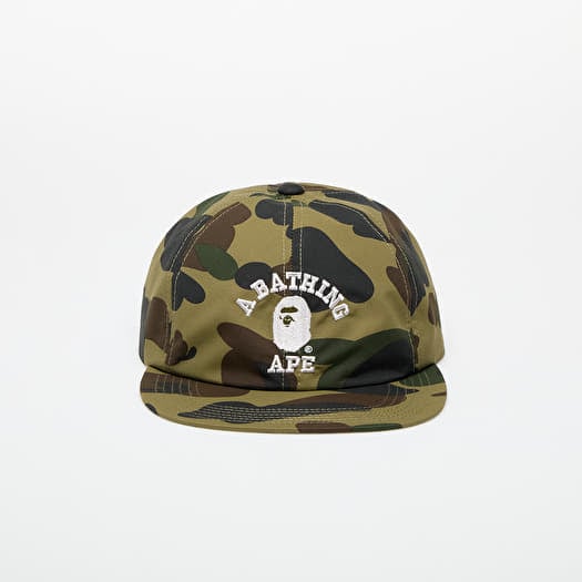 Cap A BATHING APE Gore-Tex Wind Stopper 1St Camo Panel Cap Green