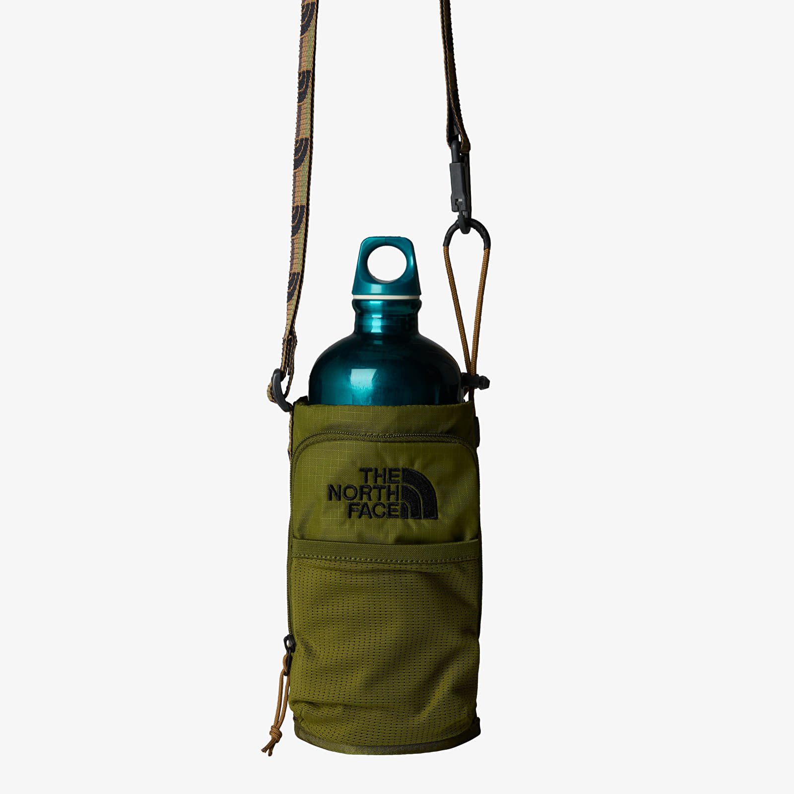 Taschen  The North Face Borealis Water Bottle Holder Forest Olive/ Utility Brown