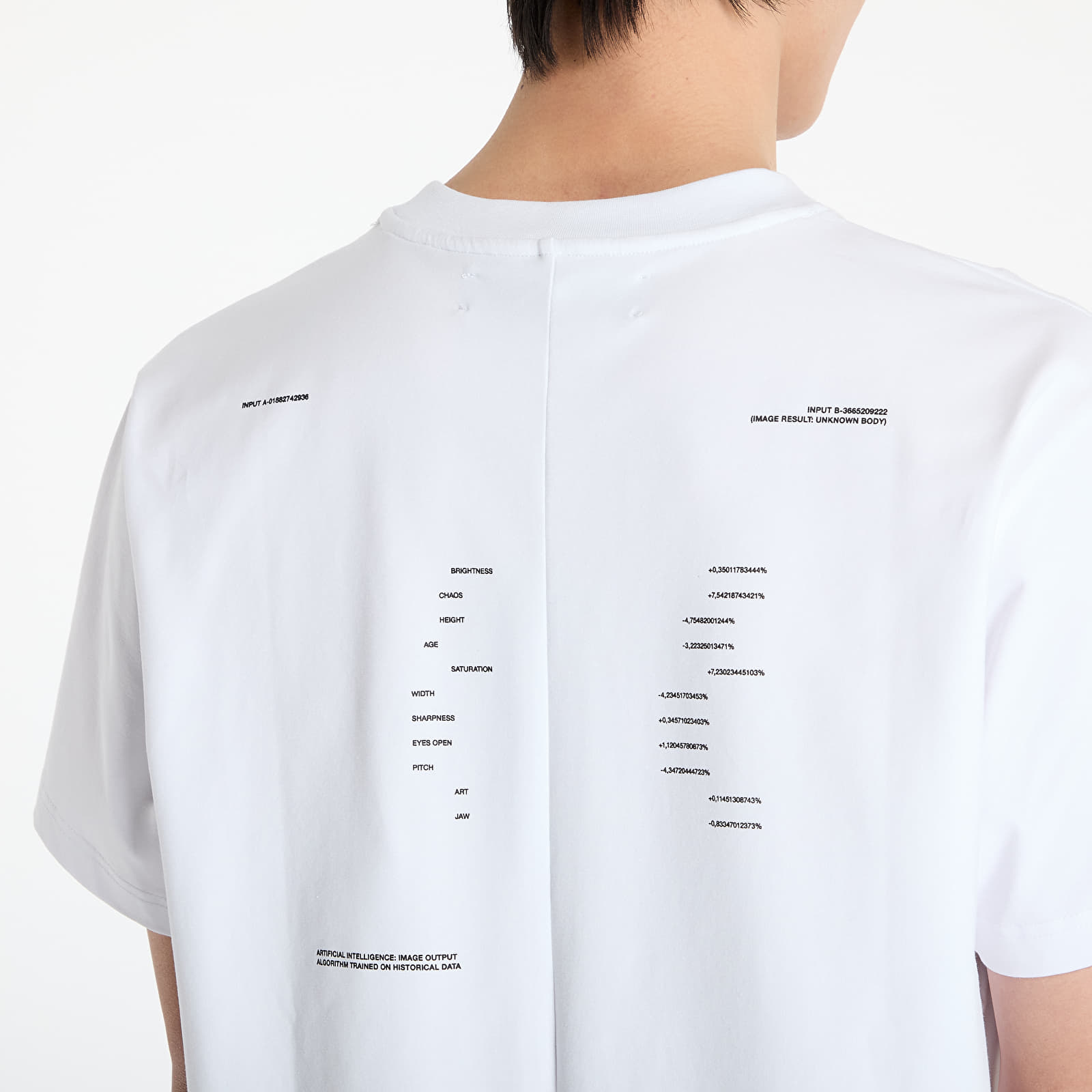 T-Shirts HELIOT EMIL Ai Generated Print T-Shirt White