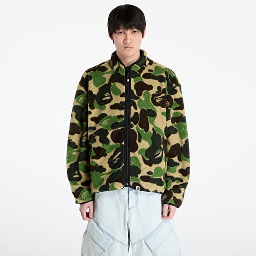 Bunda A BATHING APE Abc Camo Boa Reversible Jacket M Green