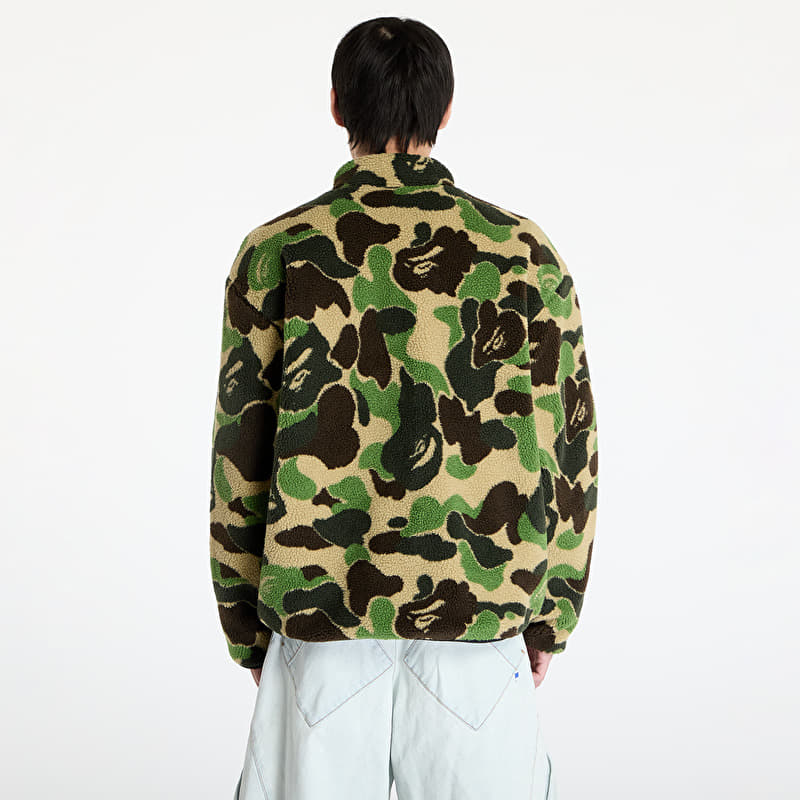 A BATHING APE Abc Camo Boa Reversible Jacket M Green | Footshop