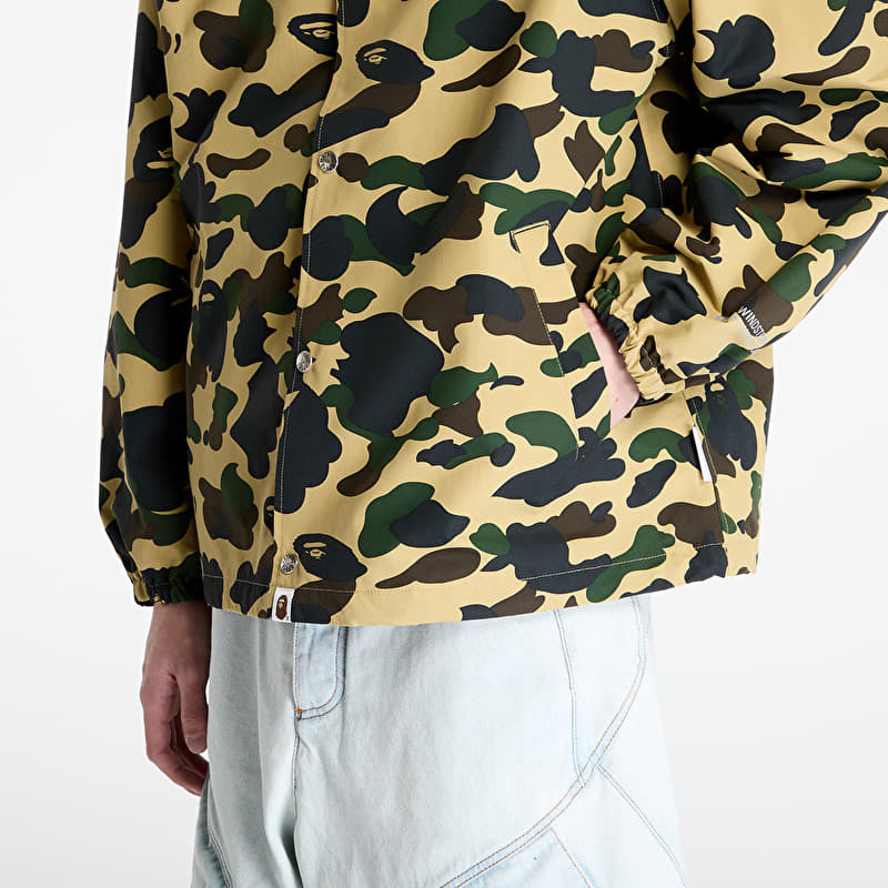 A BATHING APE Gore-Tex Wind Stopper 1St Camo Relaxed Coach Jacket