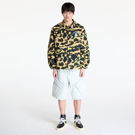 Coach Jackets A BATHING APE Gore-Tex Wind Stopper 1St Camo Relaxed