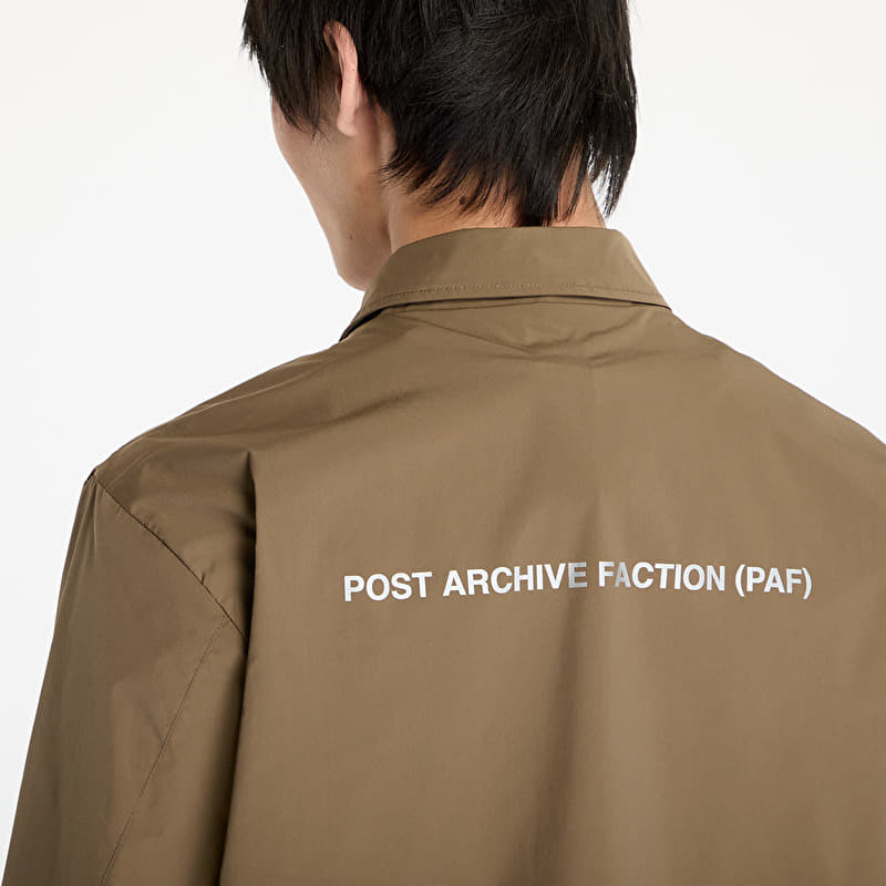 Post Archive Faction (PAF) 8.0 Coach Jacket Right Brown | Footshop