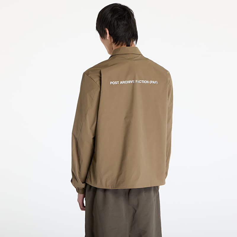 Post Archive Faction (PAF) 8.0 Coach Jacket Right Brown | Footshop