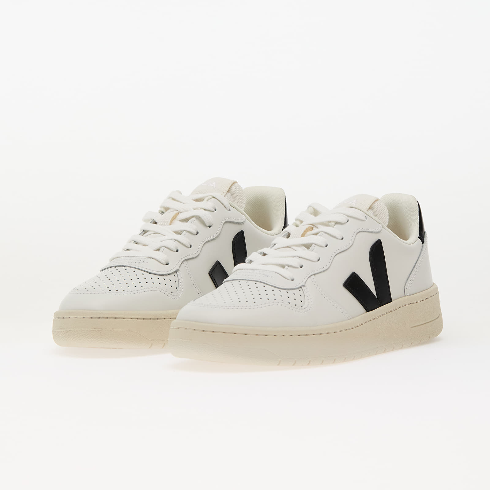 Dámské tenisky a boty Veja W V-10 Leather Ex-White_Black