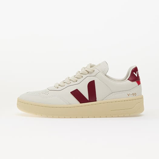 Veja W V-90 O.T Leather Ex-White_Marsala